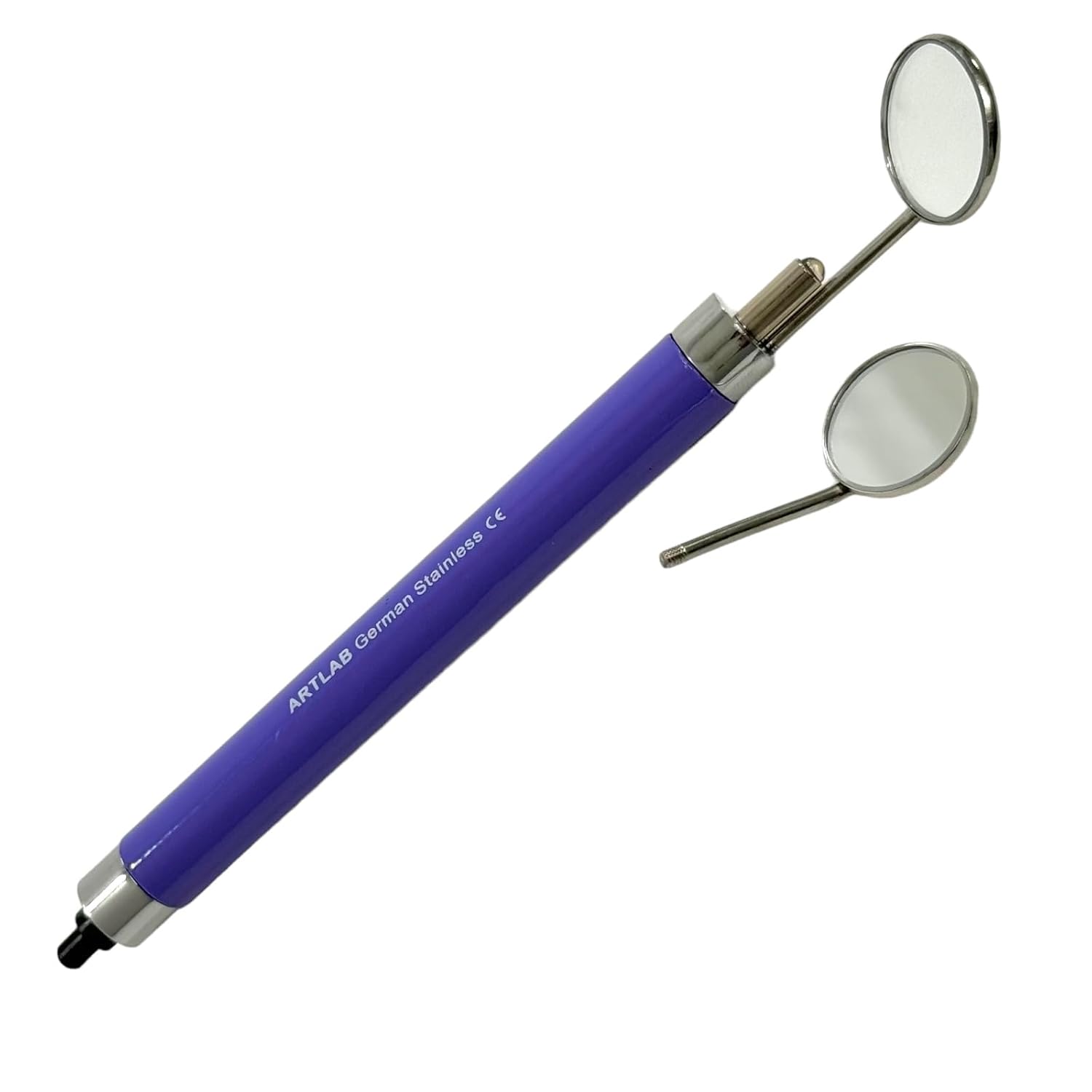 51St-GjRNqL._SL1500_ Dental Inspection Mouth Mirror Handle with LED Light - Image 1